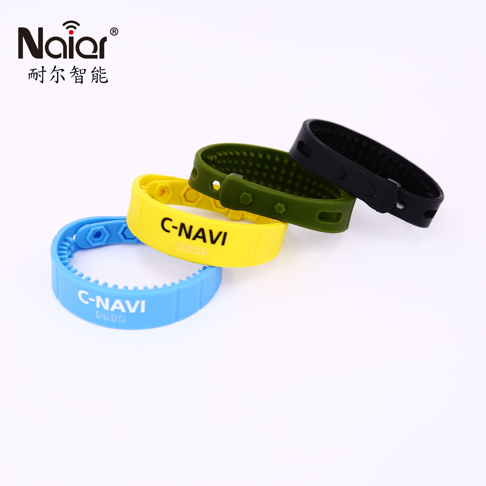 UHF RFID Silicone wristband for Personal management