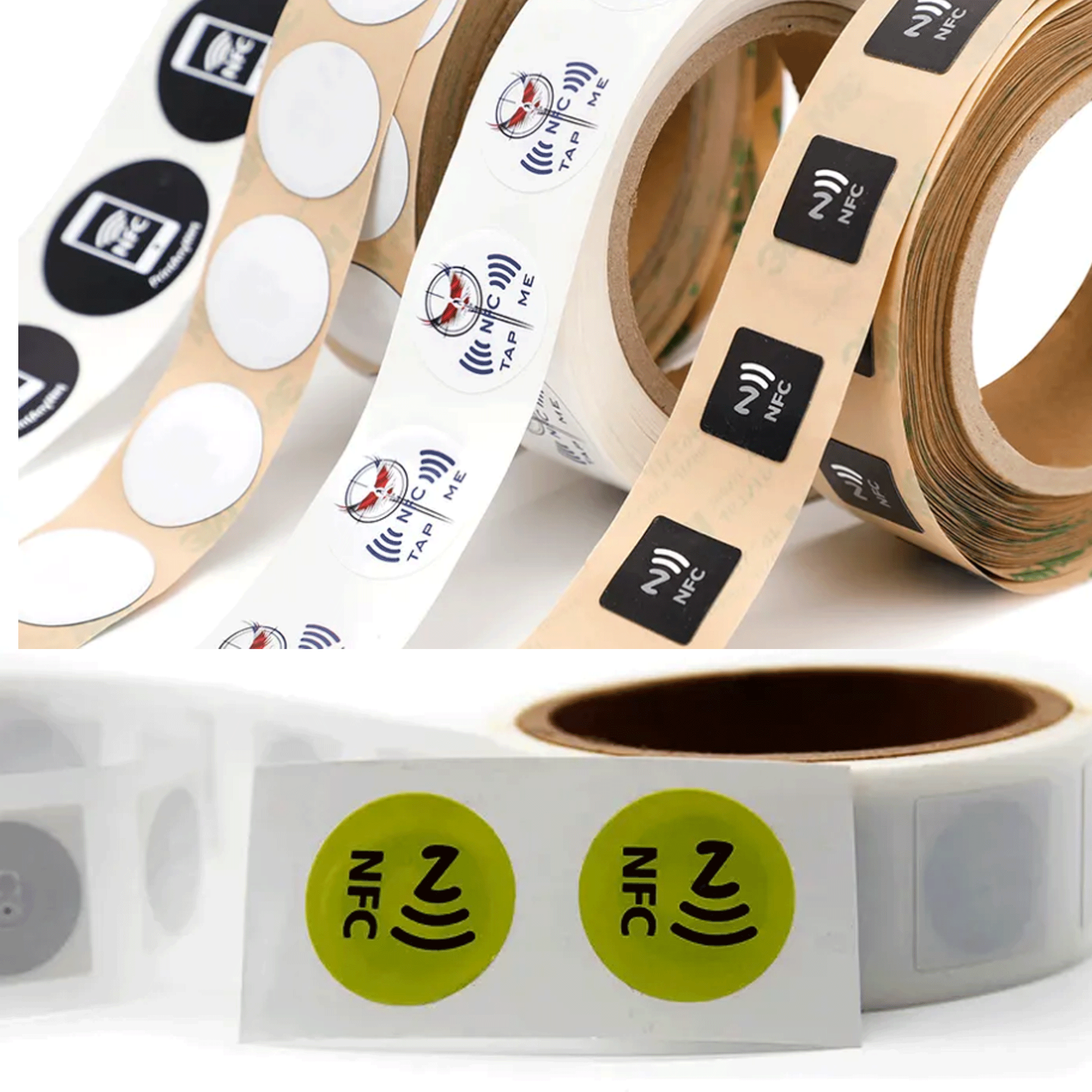 NTAG213/215/216 NFC Printed NFC Sticker Tag