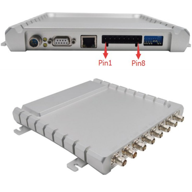 8 Ports UHF RFID Reader For War