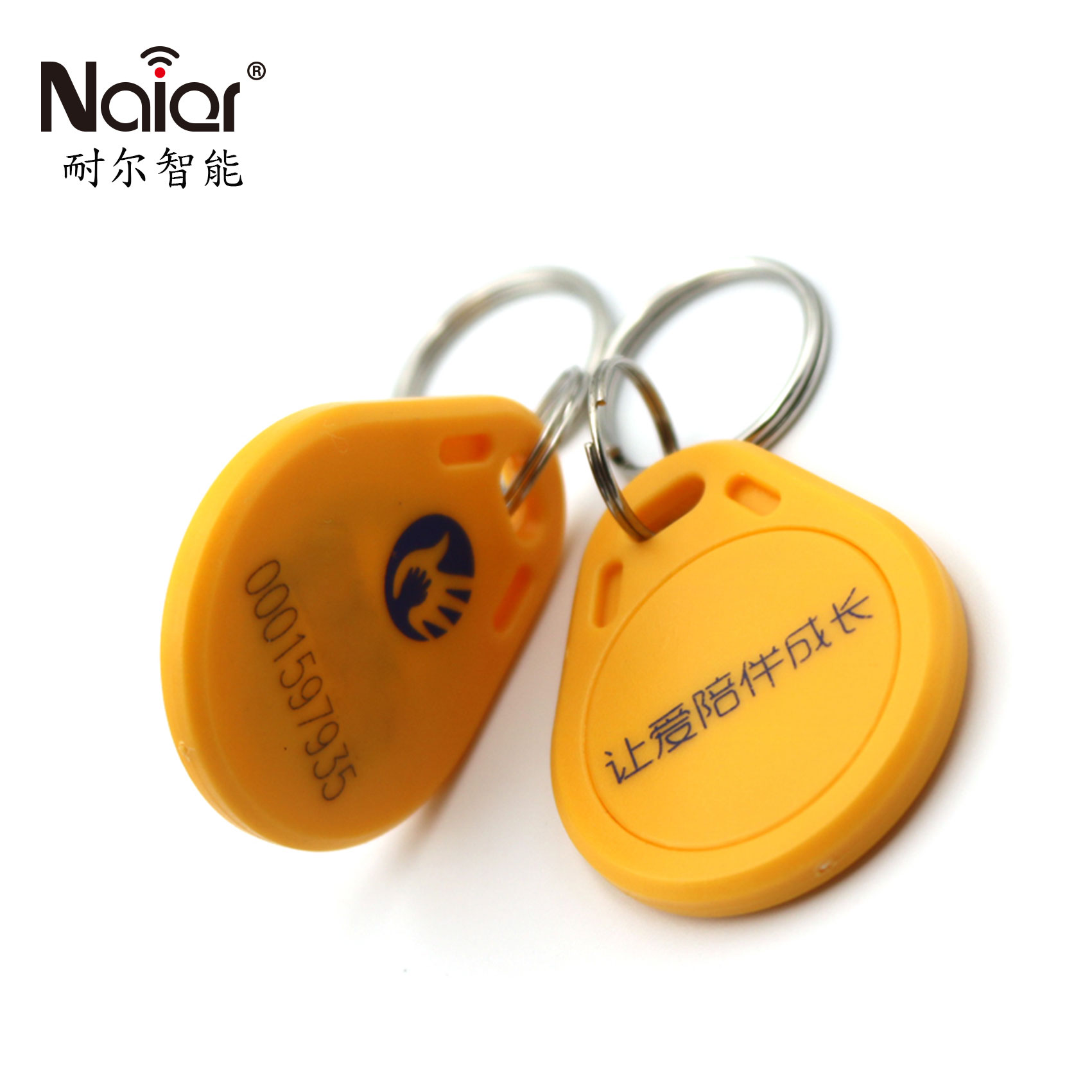 13.56MHz /125Mhz RFID ABS Keyfobs