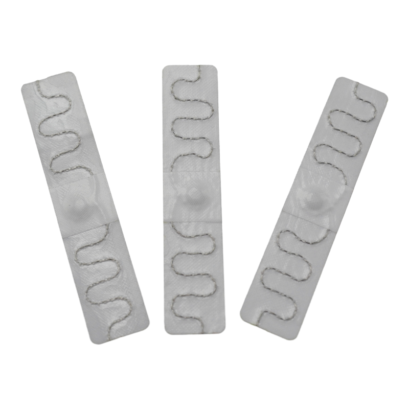 860-960Mhz UHF RFID Textile Iron Laundry Tag