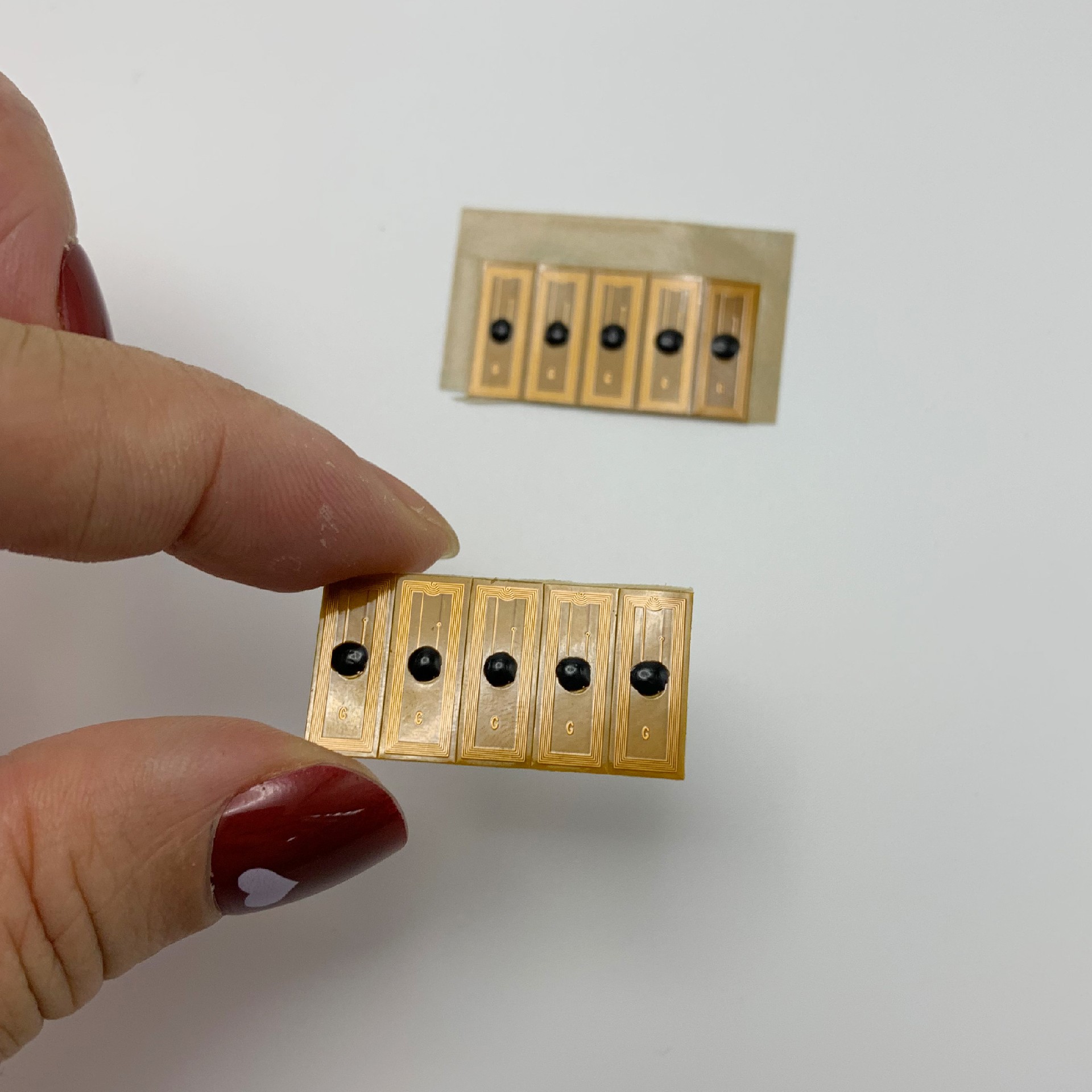 6*18MM Adhesive NFC FPC Tag NTAG213 work on metal surface