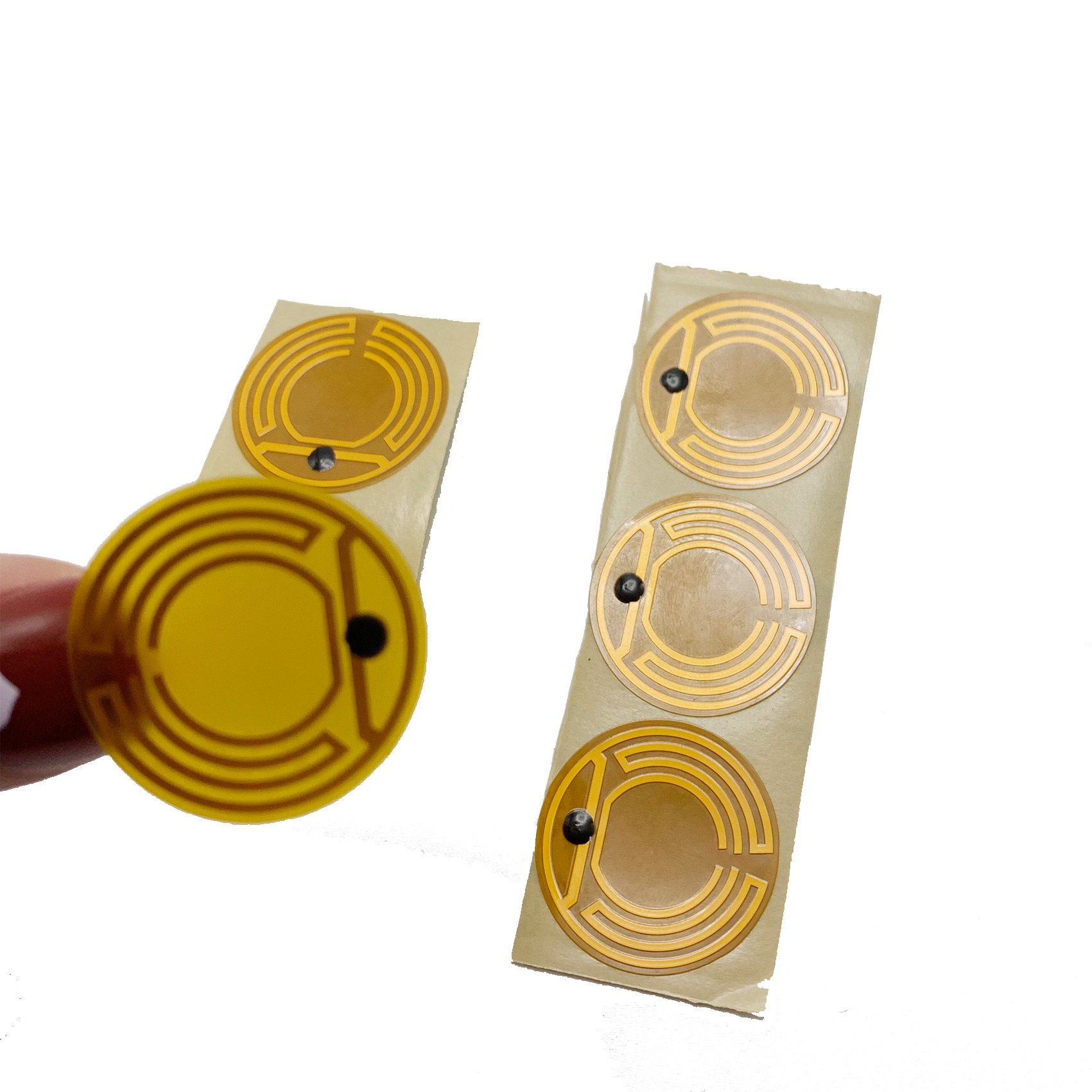 D23MM Flexible UHF FPCB RFID Tag With high temperature resistant