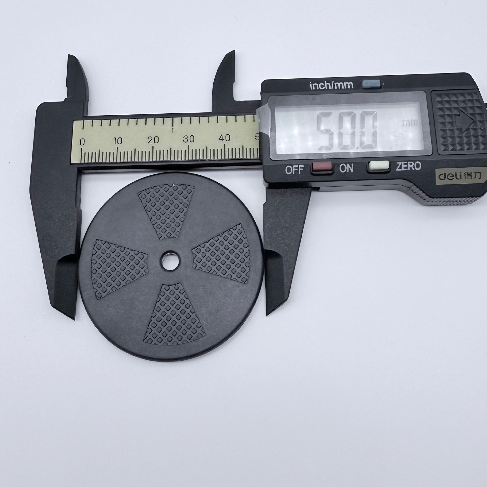 50MM IP67 Rugged  PPS NFC RFID ISO15693 Tag with holes