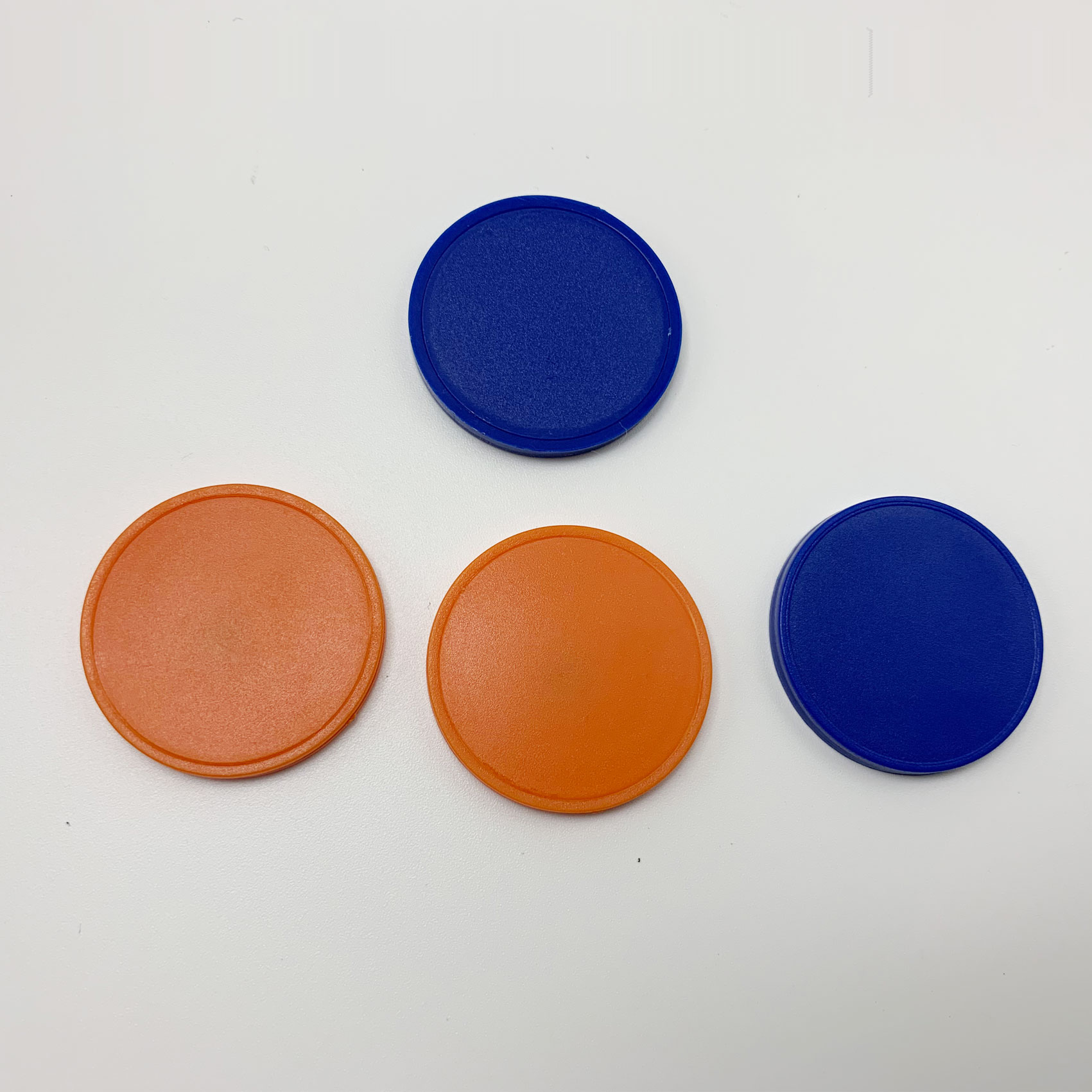 ANTI-METAL 30mm Black ABS NFC Disc Token Tag without hole