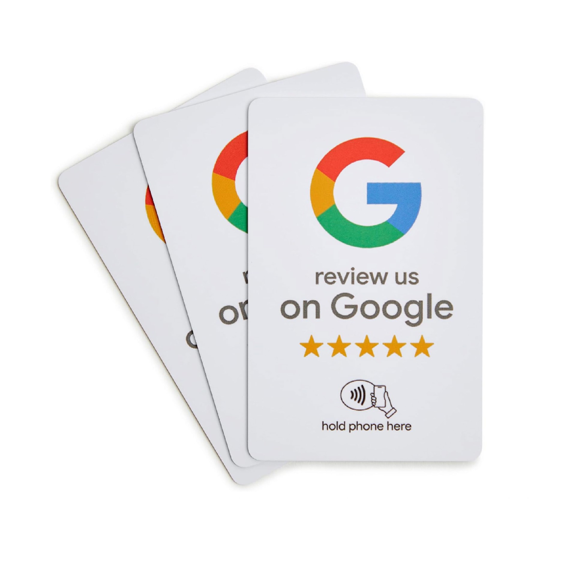 Google NFC Review Card NFC QR Card