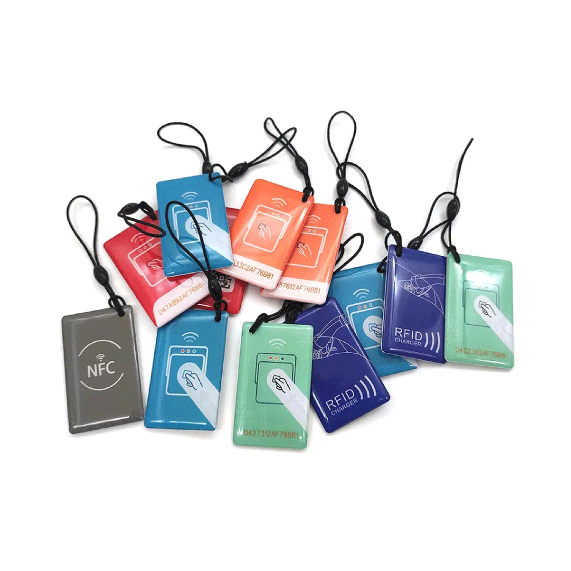 13.56MHz Custom NTAG213 NFC Keyfob Tags Manufacturers